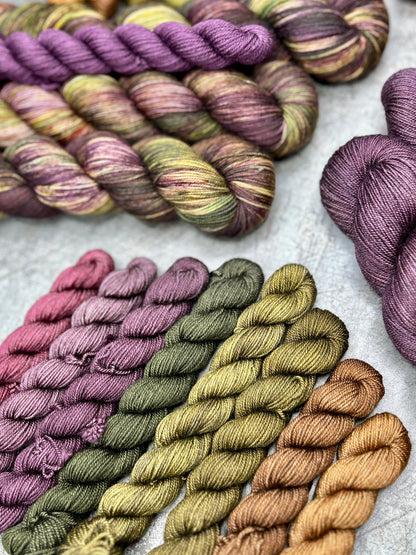 September Minis - Yak Silk Sock - 8 x 20g set (Seasons of Colour)