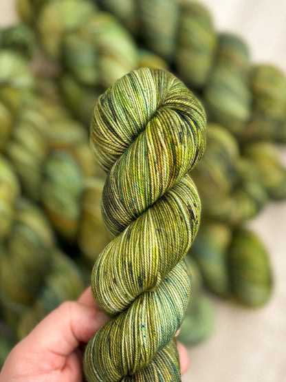 Palm Fronds - Soft Sock 100g skein