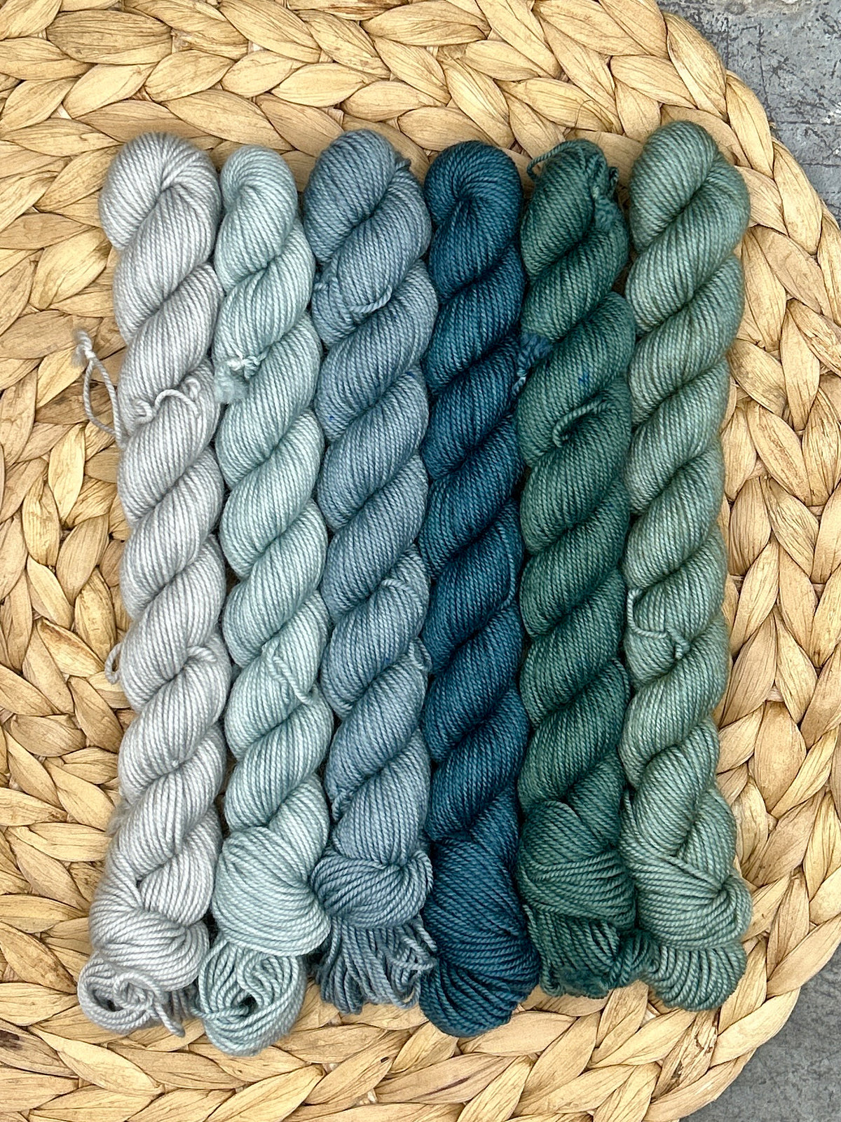 Castle Colours #174A - Soft Sock - 6 x 20g miniskeins *SECONDS*