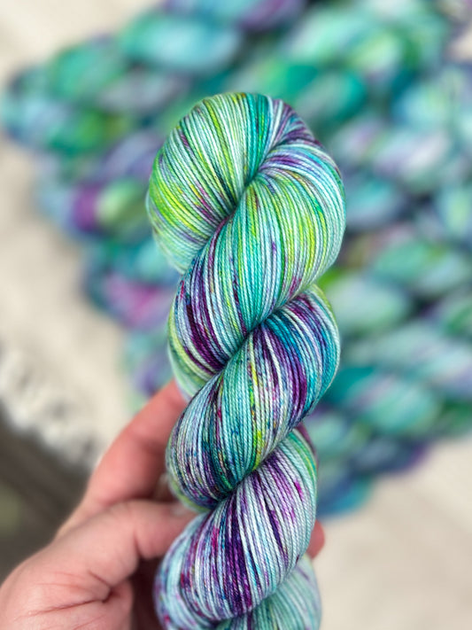 Mermaid Kisses - Soft Sock 100g skein