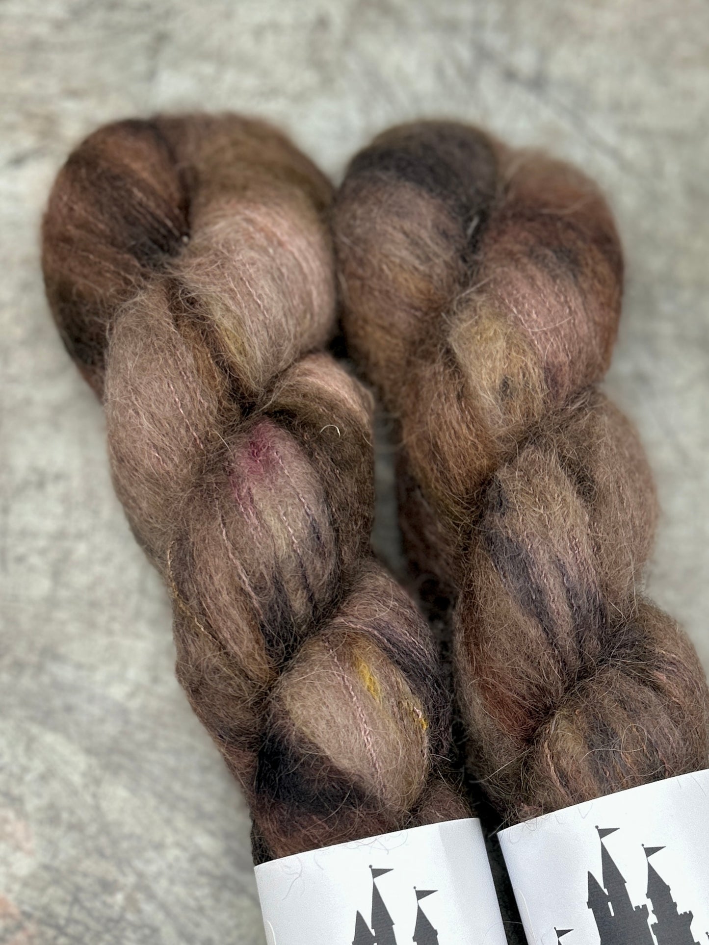 Chocolate Fudge Brownie - Suri Lace 50g skein