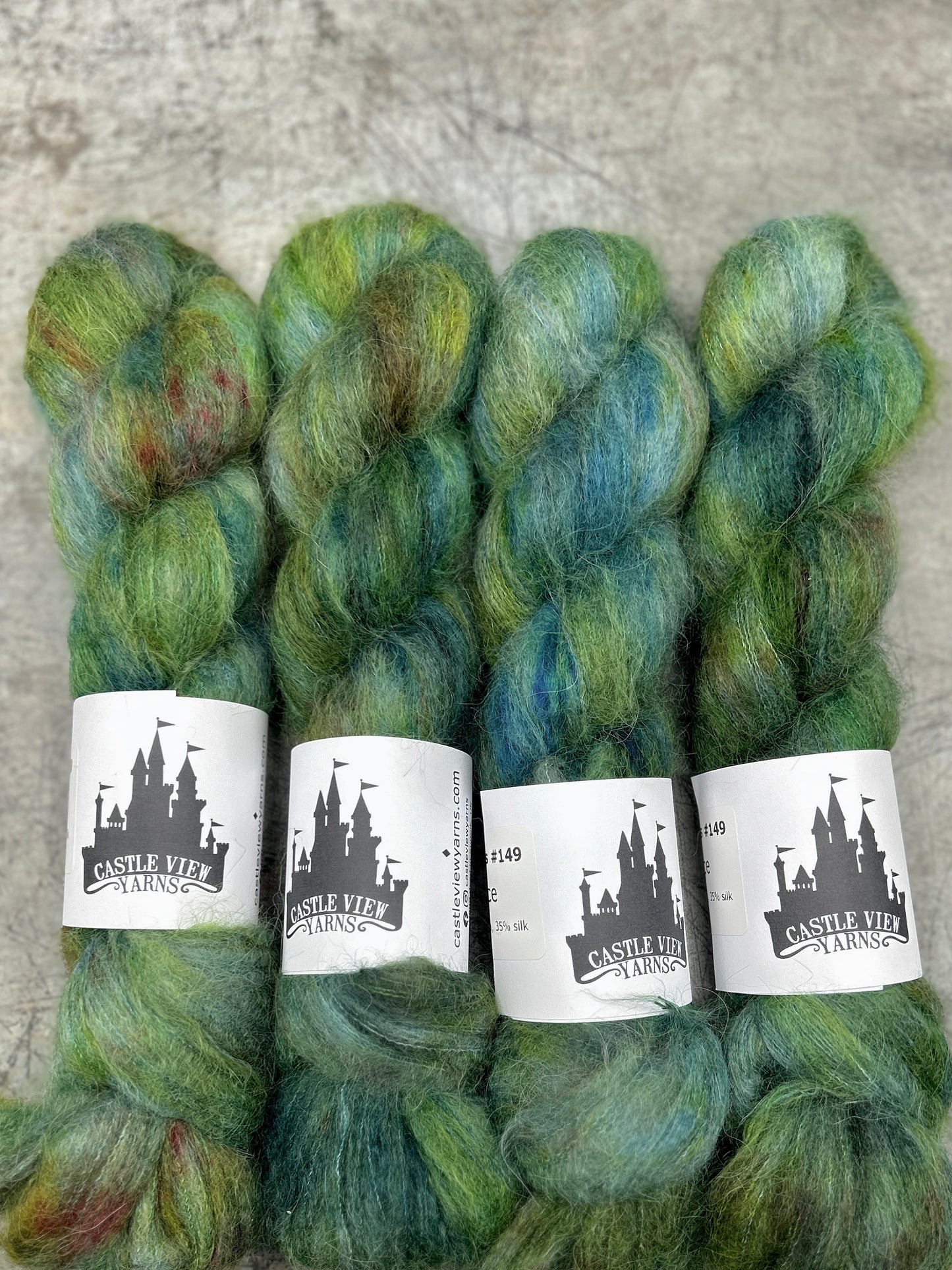 Castle Colours #149 - Suri Lace 50g skein