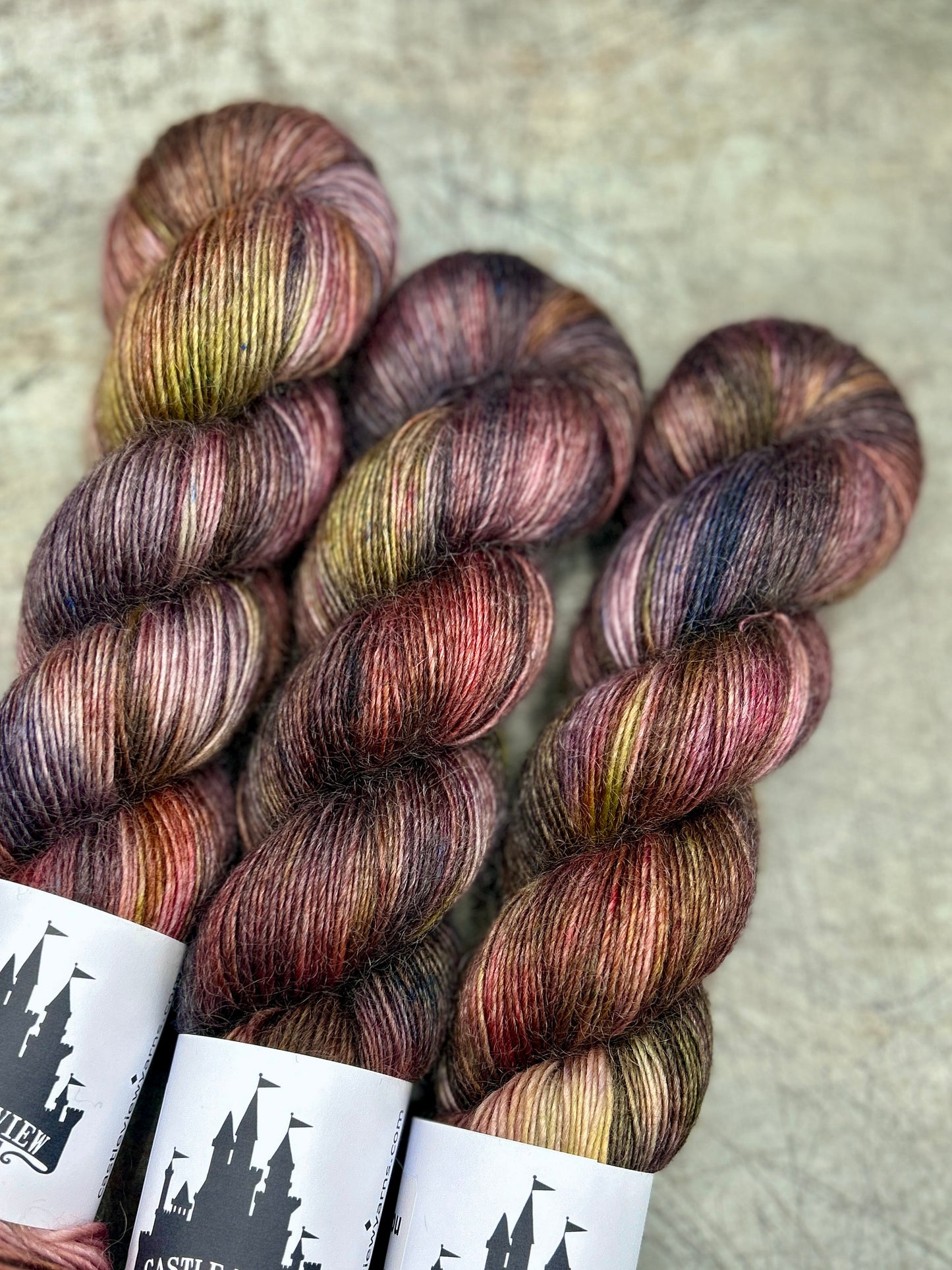 I Burn For You - Merino Mohair Singles 100g skein