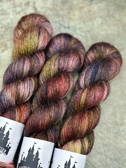 I Burn For You - Merino Mohair Singles 100g skein