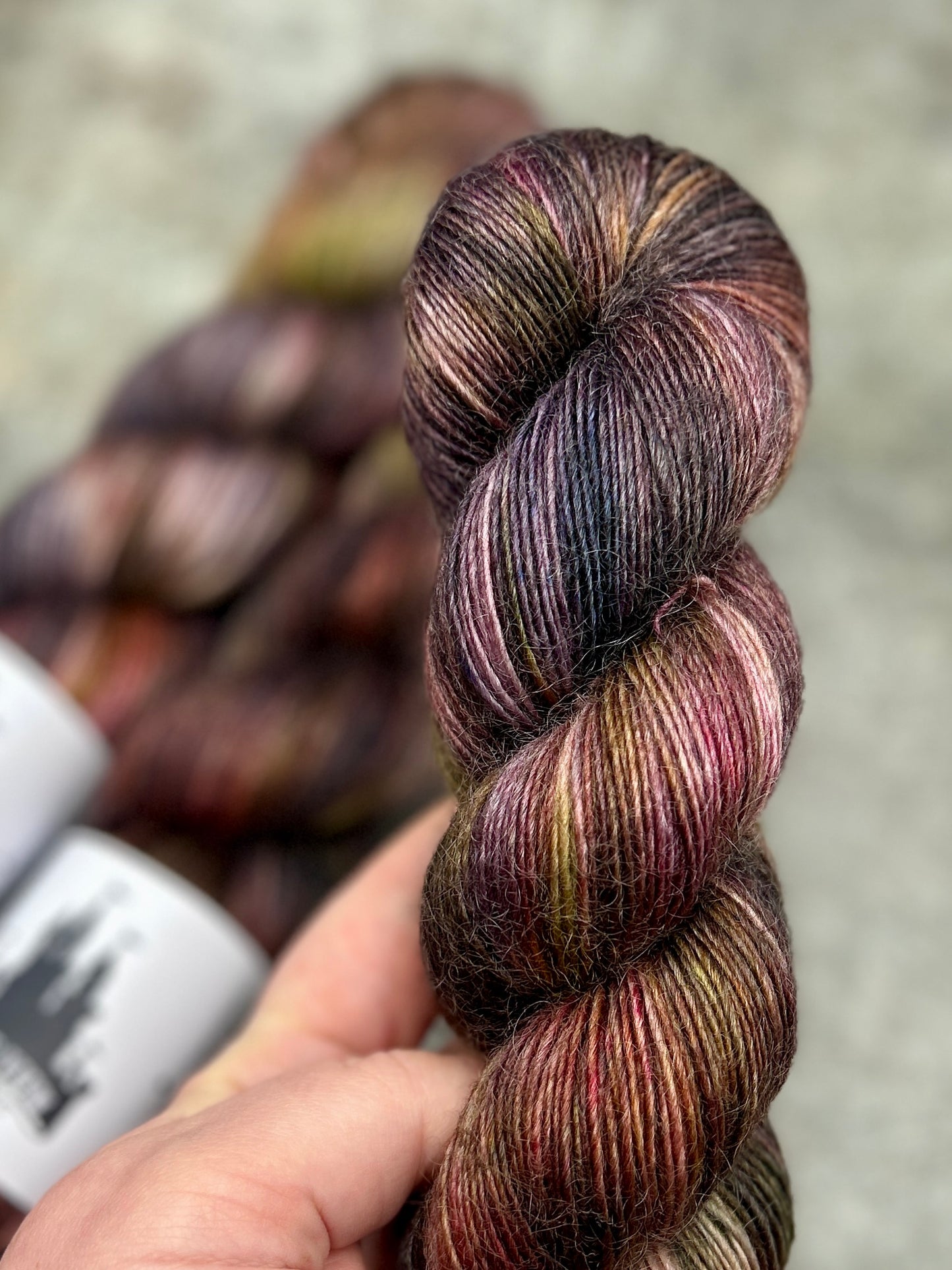I Burn For You - Merino Mohair Singles 100g skein