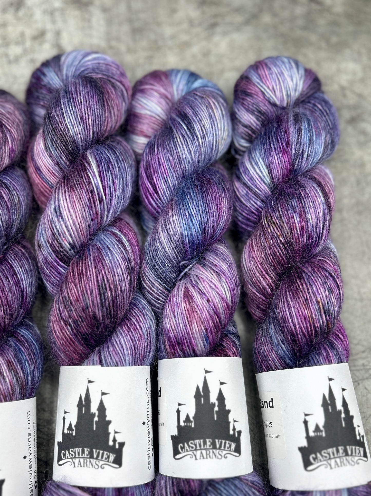 Take My Hand - Merino Mohair Singles 100g skein