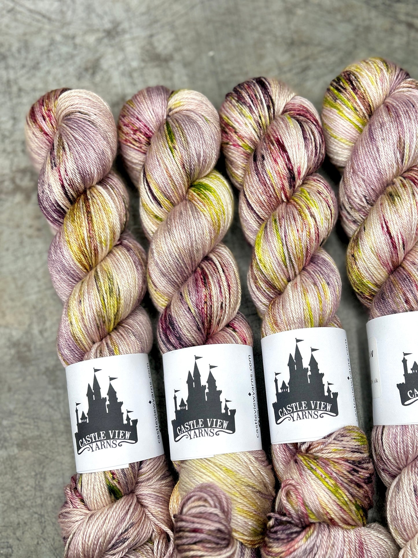 Gleam & Glow - Silky Sock 100g skein