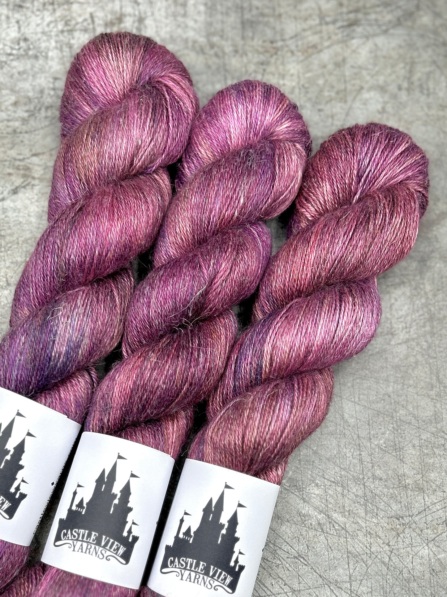 Everything You Ever Want - Linen Alpaca Fingering 100g skein