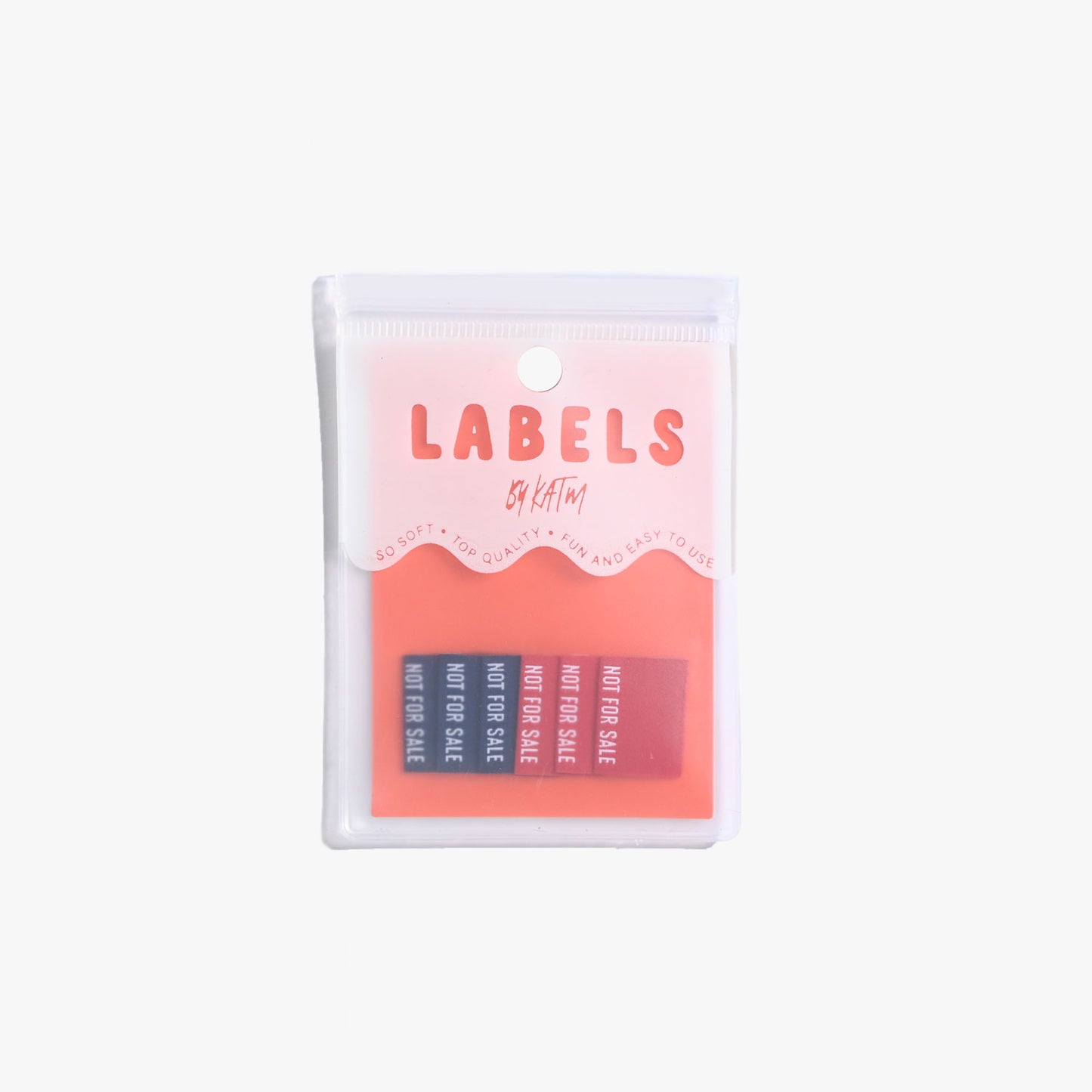Not For Sale - 6 pack - Kylie and the Machine woven labels