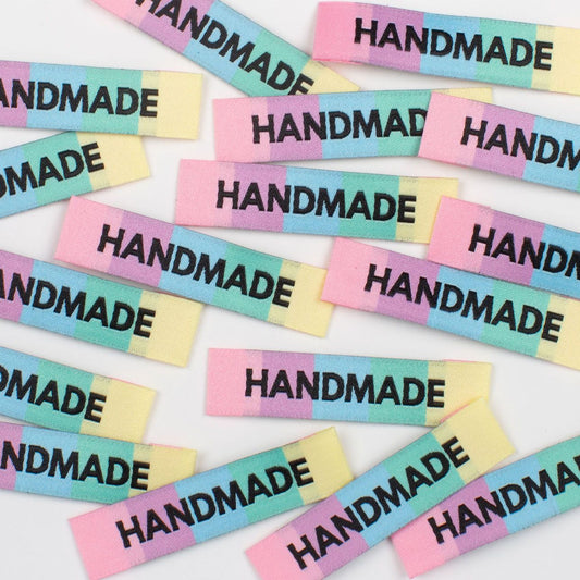 Handmade - 10 pack - Kylie and the Machine woven labels